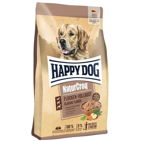 Happy Dog Natur Croq Flocken Vollkost Hundefutter – 10 kg
