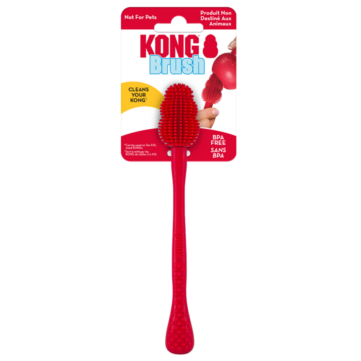 Bürste zum reinigen der KONG Classic und Extreme – 22 cm