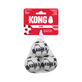 KONG Sport Fußball-Set: Spielspaß für deinen Hund – jetzt bei tiierisch.de! – S 5 cm, 3 Stück