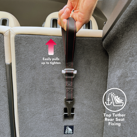 Ultimate Safety Seat & Tether Autositz – Maße: 48 × 50 × 41,5 cm