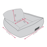 Ultimate Safety Seat & Tether Autositz – Maße: 48 × 50 × 41,5 cm