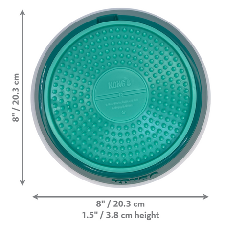 Licks Spinz Drehende Leckplatte Schleckmatte – L: 20 x 20 x 4,7 cm