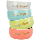Honey &  Hopper Keramiknapf für Kleintiere – 250 ml, ø 11 cm, zufällige Farbe