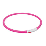 Hunde Leuchthalsband Leuchtring USB