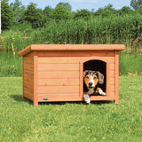 Trixie Hundehütte Natura mit Flachdach