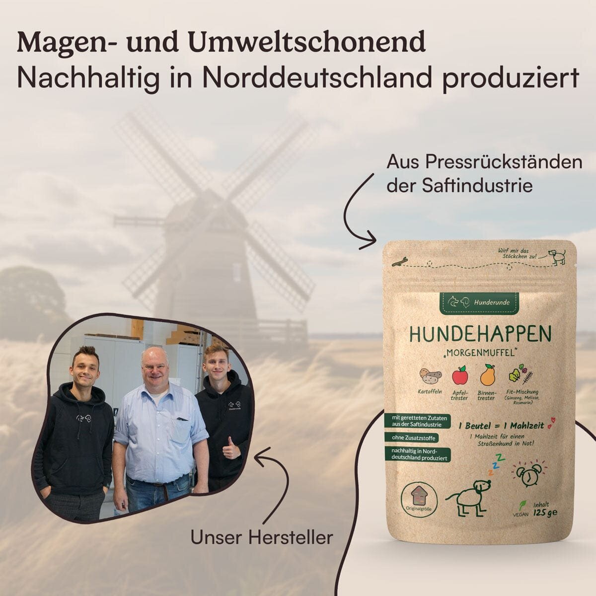 Vegane Hundehappen Morgenmuffel