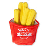 Hundespielzeug aus Plüsch Fritten – L: 18 cm B: 13 cm H: 5 cm
