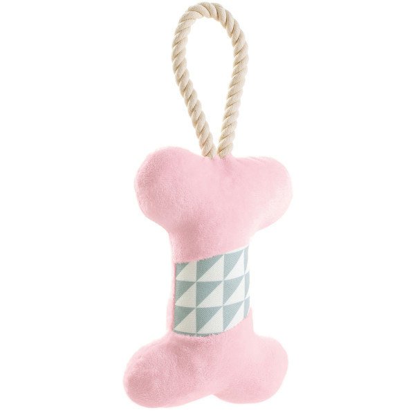 Hunter Hundespielzeug Salima – Knochen rosa, 18 cm