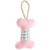 Hunter Hundespielzeug Salima – Knochen rosa, 18 cm