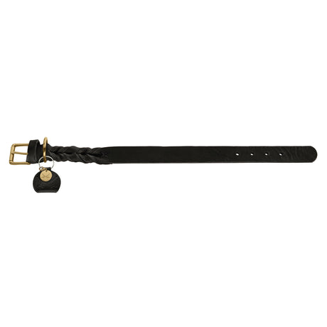 Hunter Leder Halsband Sansibar Solid