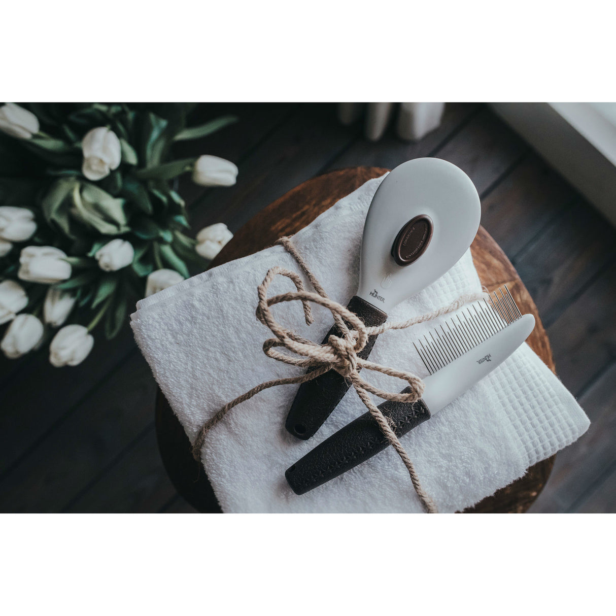 Hunter Pfleekamm Spa mit langen und kurzen Zinken
