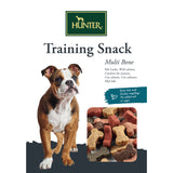 Hunter Training Snack für Hunde – Multi Bone 200 g, Geflügel, Pansen, Lachs