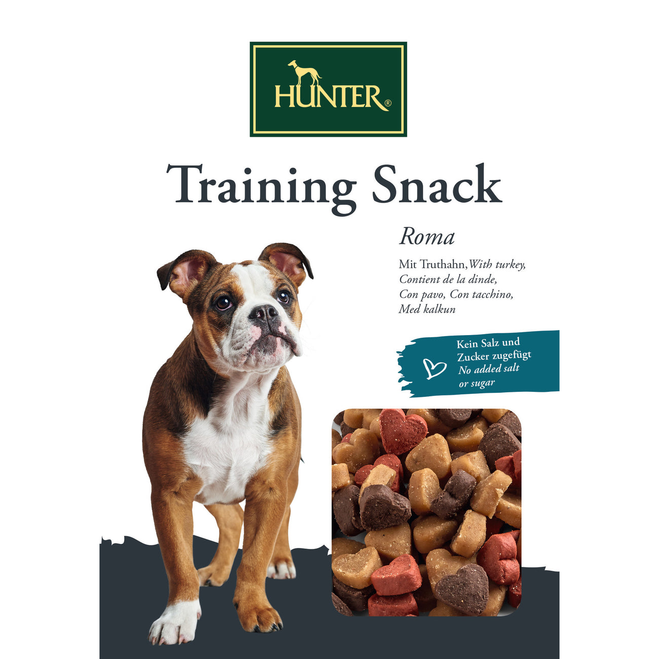 Hunter Training Snack für Hunde – Roma 200 g, Truthahn