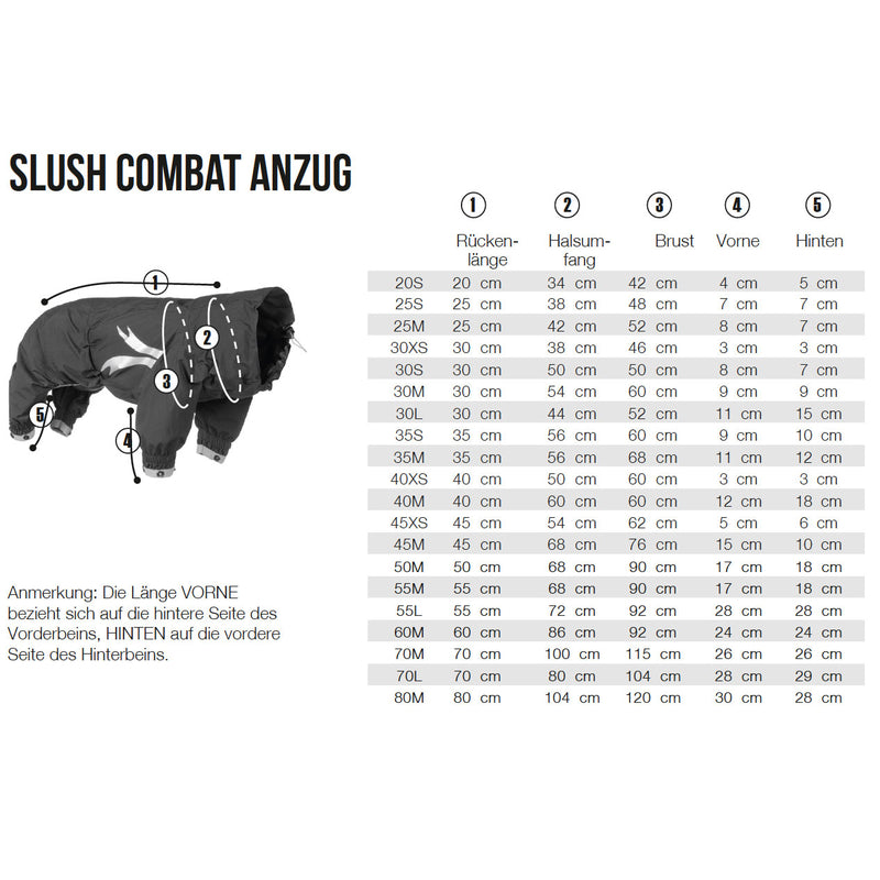HURTTA Slush Combat Suit Hundeoverall