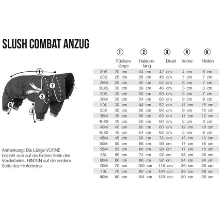 HURTTA Slush Combat Suit Hundeoverall