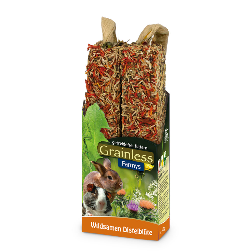JR Farm Grainless Farmys Snack – Wildsamen-Distelblüte 140 g