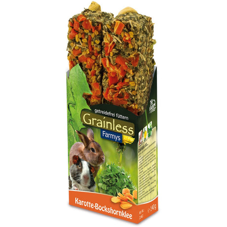 JR Farm Grainless Farmys Snack – Karotte-Bockshornklee 140 g