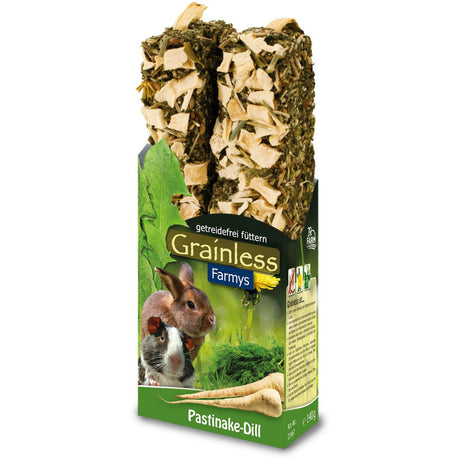 JR Farm Grainless Farmys Snack – Pastinake-Dill 140 g