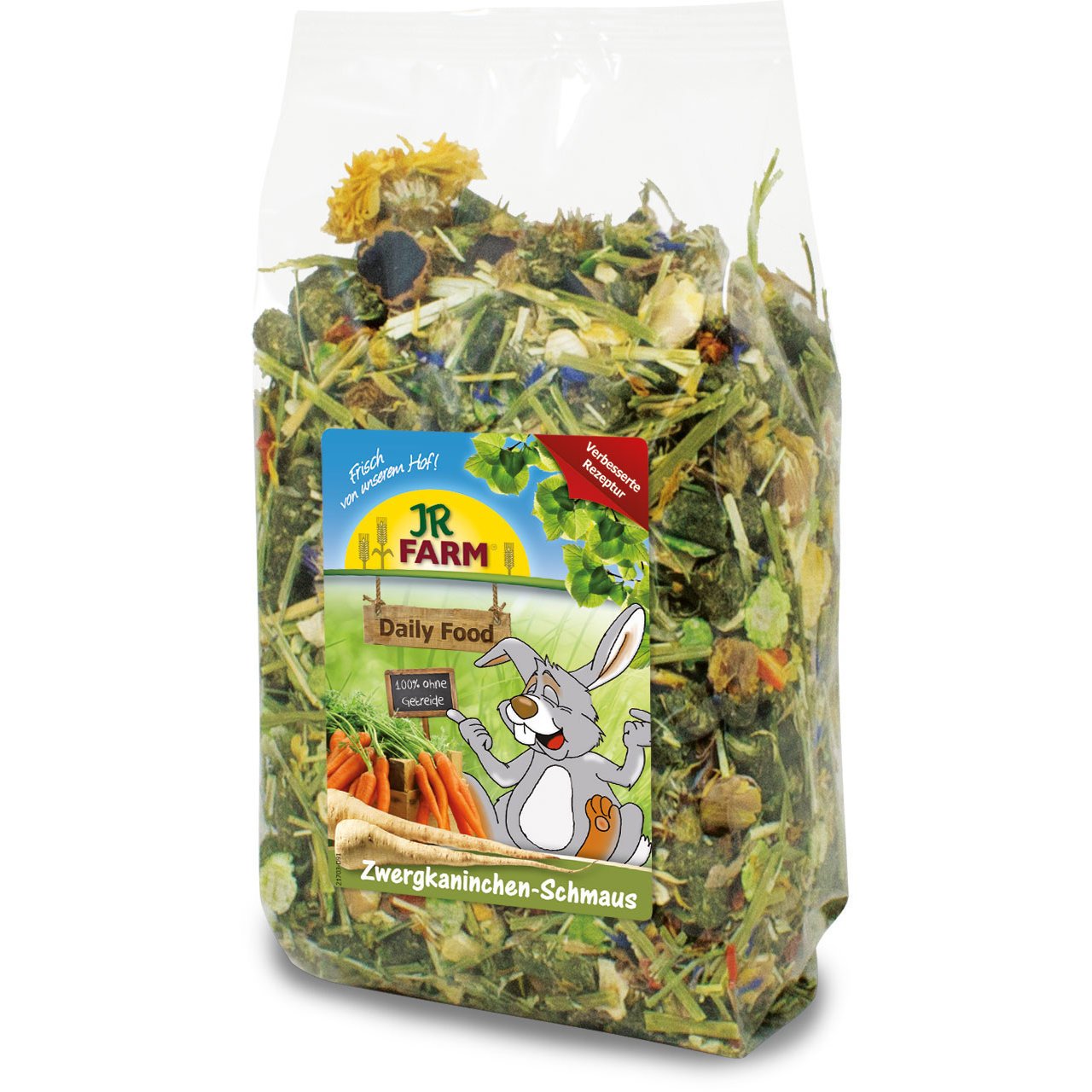 JR Farm Zwergkaninchen-Schmaus – 1,2 kg