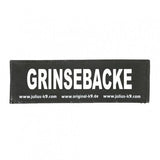 Julius K9 Logo Klettsticker groß G-L – GRINSEBACKE
