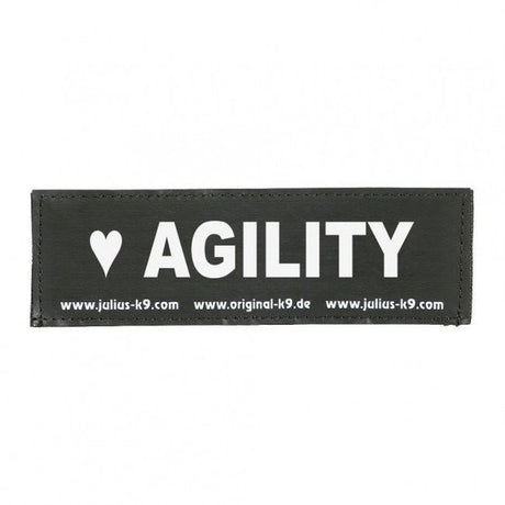 Julius K9 Logo Klettsticker groß G-L – I LOVE AGILITY