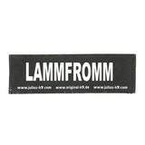Julius K9 Logo Klettsticker groß G-L – LAMMFROMM