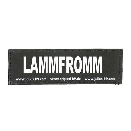 Julius K9 Logo Klettsticker groß G-L – LAMMFROMM