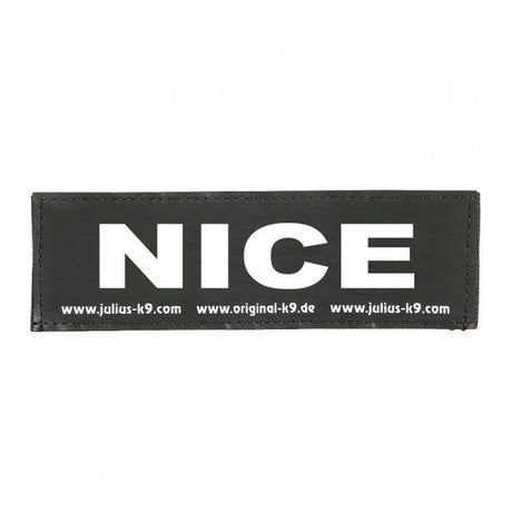 Julius K9 Logo Klettsticker groß M-Z – NICE