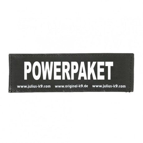 Julius K9 Logo Klettsticker groß M-Z – POWERPAKET