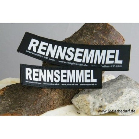 Julius K9 Logo Klettsticker groß M-Z – RENNSEMMEL
