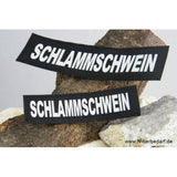 Julius K9 Logo Klettsticker groß M-Z – SCHLAMMSCHWEIN