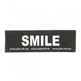 Julius K9 Logo Klettsticker groß M-Z – Smile