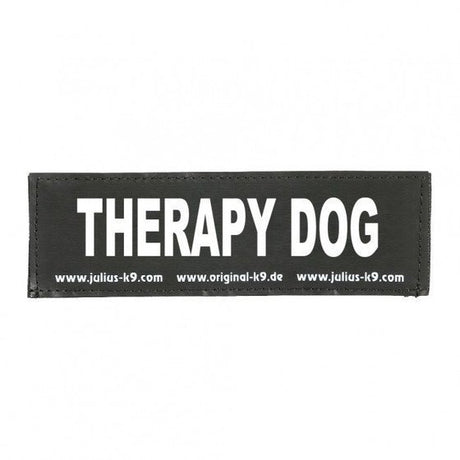 Julius K9 Logo Klettsticker groß M-Z – THERAPY DOG