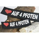 Julius K9 Logo Klettsticker klein A - F – AUF 4 PFOTEN