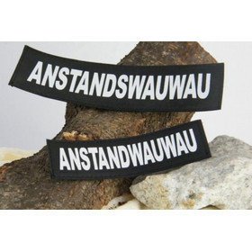 Julius K9 Logo Klettsticker klein A - F – ANSTANDSWAUWAU
