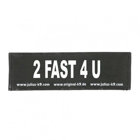 Julius K9 Logo Klettsticker klein A - F – 2 Fast 4 You
