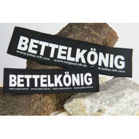 Julius K9 Logo Klettsticker klein A - F – BETTELKÖNIG