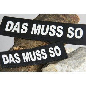 Julius K9 Logo Klettsticker klein A - F – DAS MUSS SO