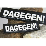 Julius K9 Logo Klettsticker klein A - F – DAGEGEN!