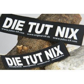Julius K9 Logo Klettsticker klein A - F – DIE TUT NIX