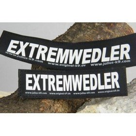 Julius K9 Logo Klettsticker klein A - F – EXTREMWEDLER
