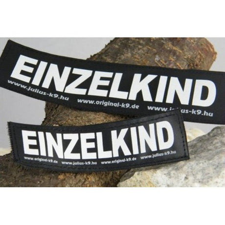 Julius K9 Logo Klettsticker klein A - F – EINZELKIND