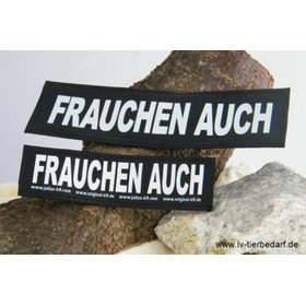Julius K9 Logo Klettsticker klein A - F – FRAUCHEN AUCH