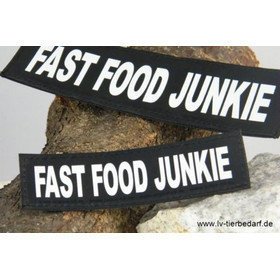 Julius K9 Logo Klettsticker klein A - F – FAST FOOD JUNKIE