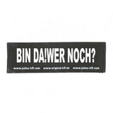 Julius K9 Logo Klettsticker klein A - F – BIN DA!WER NOCH?
