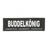 Julius K9 Logo Klettsticker klein A - F – BUDDELKÖNIG