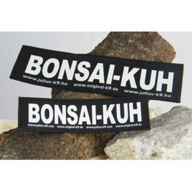 Julius K9 Logo Klettsticker klein A - F – BONSAI-KUH