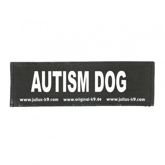 Julius K9 Logo Klettsticker klein A - F – AUTISM DOG