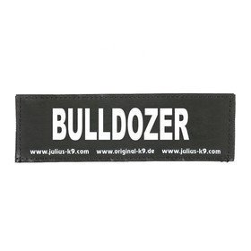 Julius K9 Logo Klettsticker klein A - F – BULLDOZER