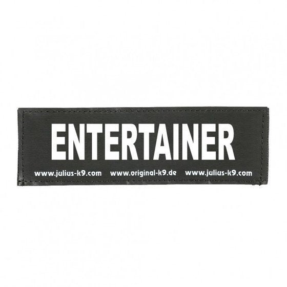 Julius K9 Logo Klettsticker klein A - F – Entertainer